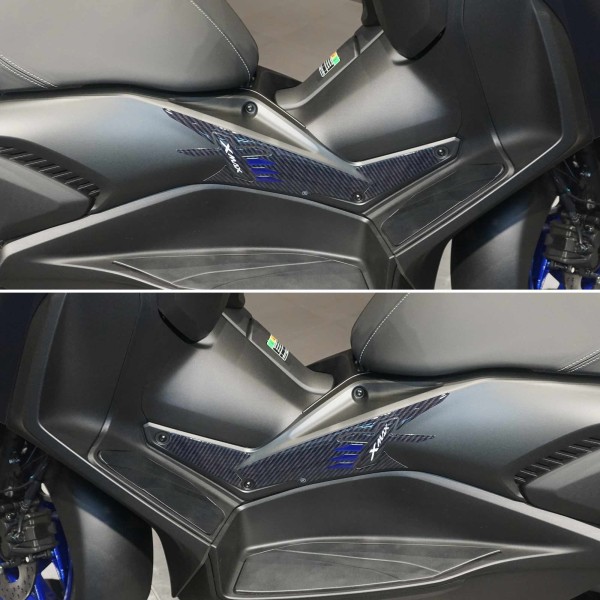 3D gel stickers boomerang protectors compatible with Yamaha Xmax 125-300 from 2023