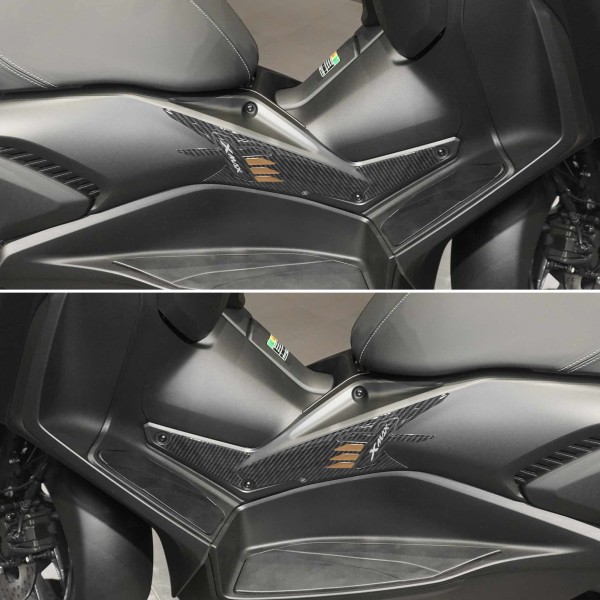 3D gel stickers boomerang protectors compatible with Yamaha Xmax 125-300 from 2023