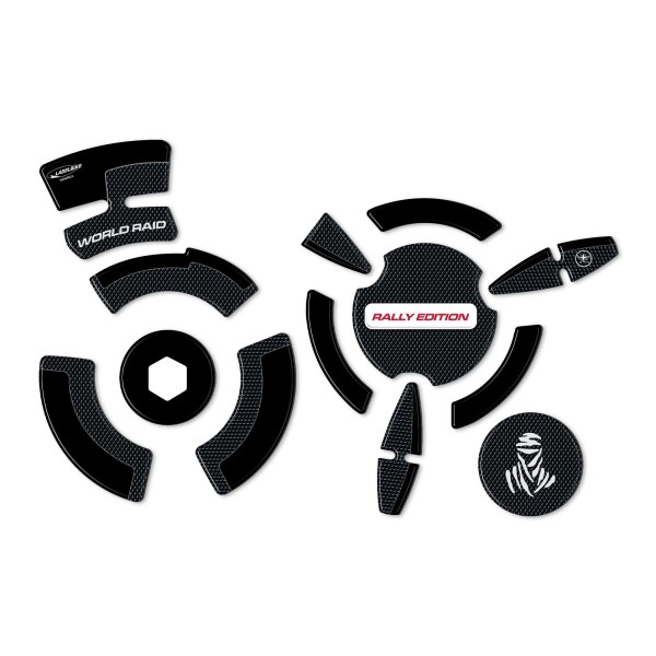 Stickers gel 3D protecteurs de carter compatibles avec Yamaha Tenere 700 Rally Edition