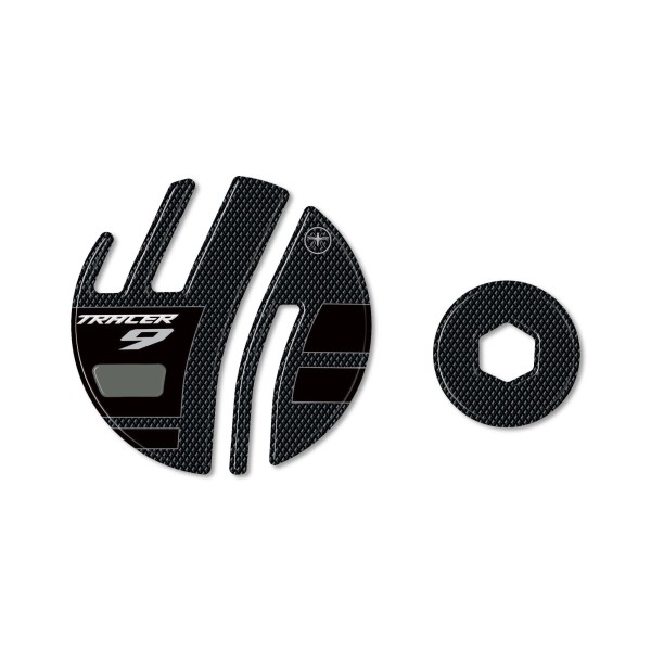 Pegatinas de gel 3D Protectores de cárter de moto compatibles con Yamaha Tracer 9 2021-2024