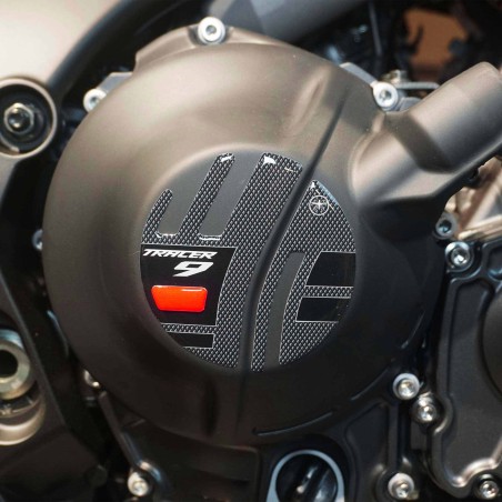 Pegatinas de gel 3D Protectores de cárter de moto compatibles con Yamaha Tracer 9 2021-2024