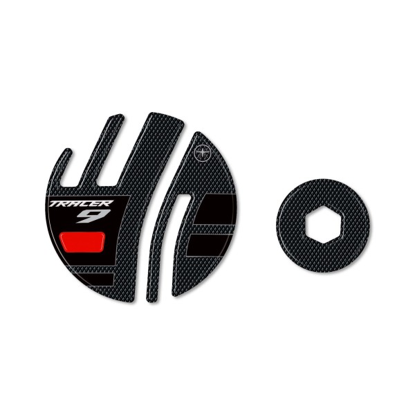 Stickers Gel 3D Protecteurs de carter moto compatibles avec Yamaha Tracer 9 2021-2024