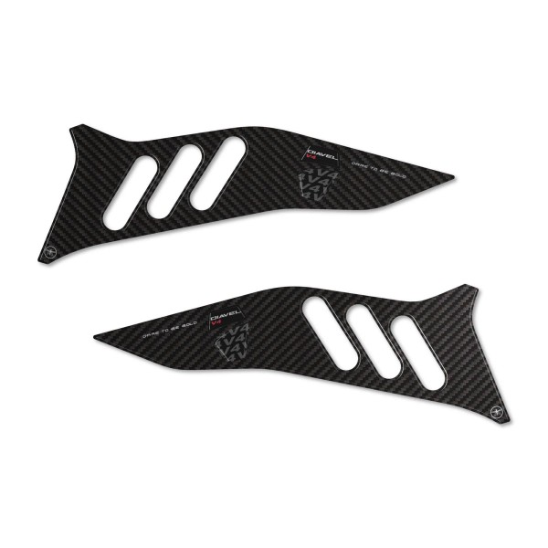 Stickers Gel 3D Protections latérales moto compatibles avec Ducati Diavel v4 2023