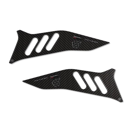 Pegatinas de gel 3D Protectores laterales de moto compatibles con Ducati Diavel v4 2023