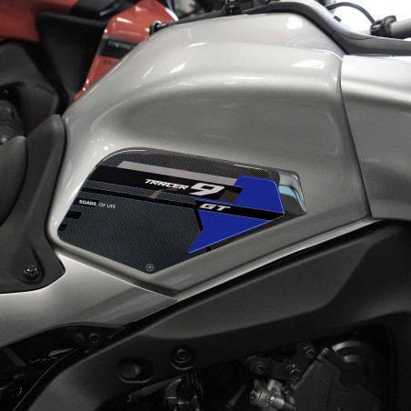 3D Gel Aufkleber Tank Side Protectors kompatibel mit Yamaha Tracer 9 GT