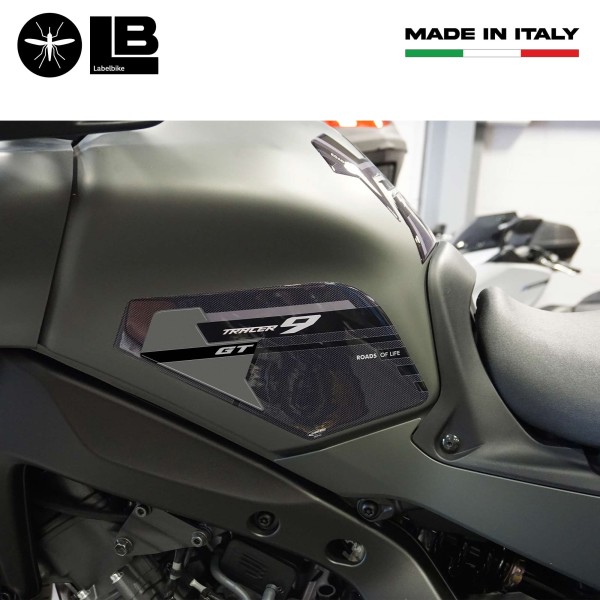 3D Gel Stickers Tank Side Protectors compatible avec Yamaha Tracer 9 GT