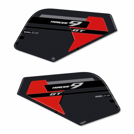 Pegatinas de gel 3D Protectores laterales de depósito compatibles con Yamaha Tracer 9 GT