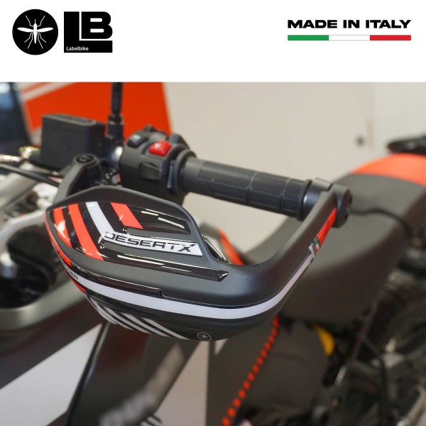 3D Gel Stickers 3D Handguards moto compatible avec Ducati Desertx 2023-2025