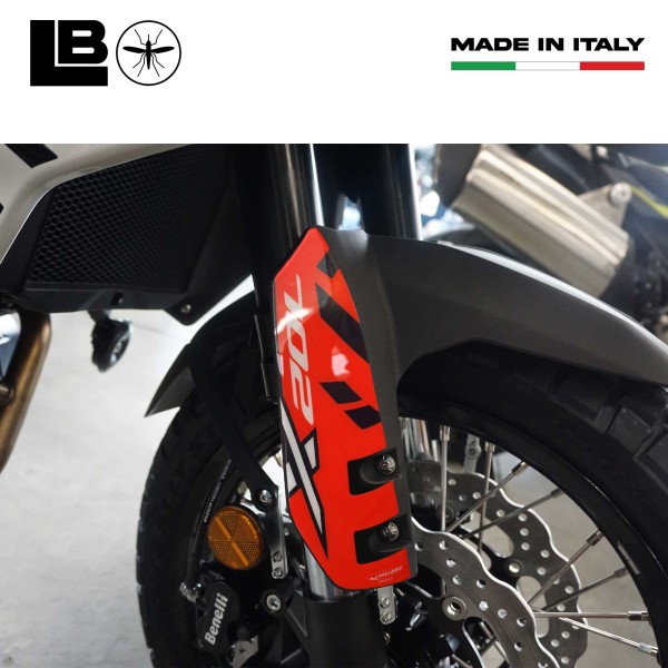 3D gel stickers motorbike stem protectors compatible with Benelli TRK 702X