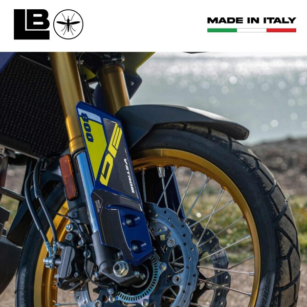 Pegatinas de Gel 3D Protectores de Tija de Moto compatible con Suzuki V-Strom 800DE