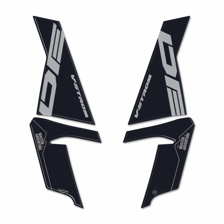 3D Gel Stickers Protecteurs de potence moto compatibles avec Suzuki V-Strom 800DE