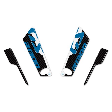 3D Gel Stickers 3D Protecteurs de garde-boue moto compatibles avec BMW R1300GS