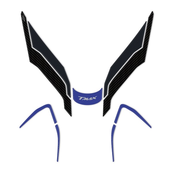 3D Gel Stickers 3D Scooter Front Protection compatible avec Yamaha Tmax 2022