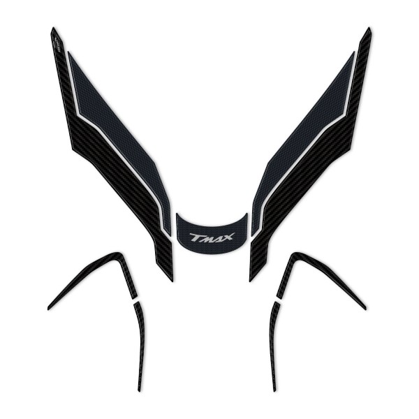 3D Gel Stickers 3D Scooter Front Protection compatible avec Yamaha Tmax 2022