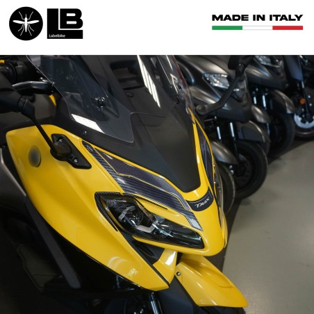 3D Gel Stickers 3D Scooter Front Protection compatible with Yamaha Tmax 2022