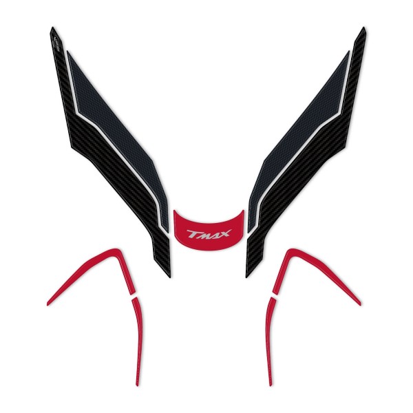 3D Gel Stickers 3D Scooter Front Protection compatible avec Yamaha Tmax 2022