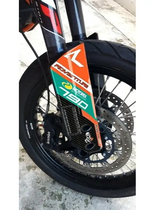 ADESIVI in GEL 3D PROTEZIONI PARASTELI per MOTO compatibili KTM 790 ADVENTURE R