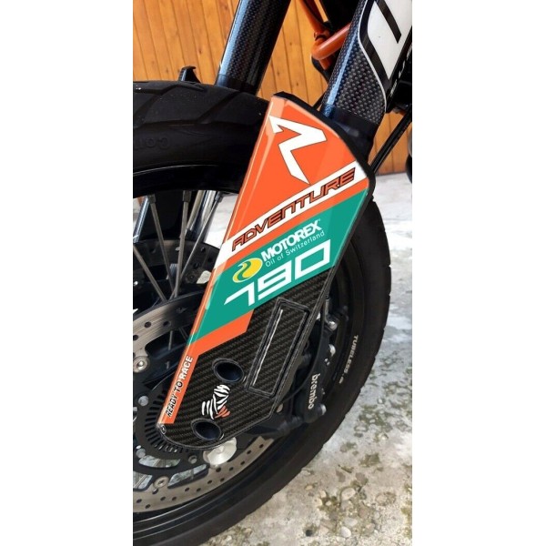 PARASIS DE PROTECCIONES ADHESIVAS 3D GEL para MOTO compatible KTM 790 ADVENTURE R