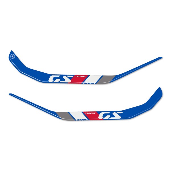 3D gel resin stickers motorbike handle protectors compatible with BMW R1300GS