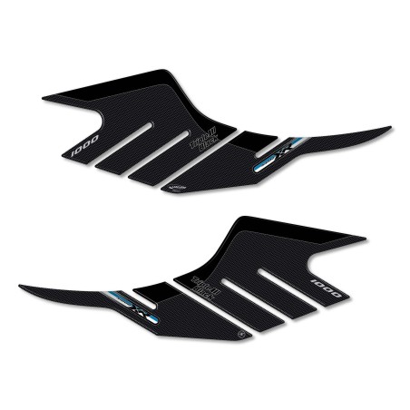 Autocollants pour réservoir latéral de moto compatible avec BMW S1000XR Triple Black 2020-23