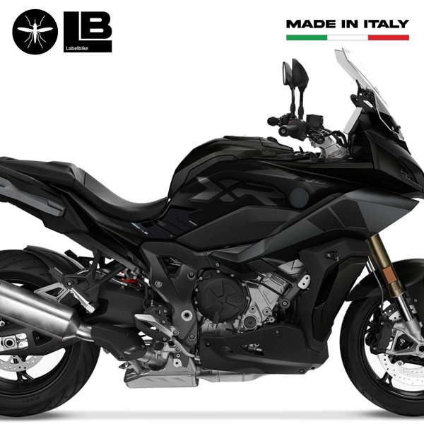 Adhesivos laterales depósito moto compatibles con BMW S1000XR Triple Negro 2020-23