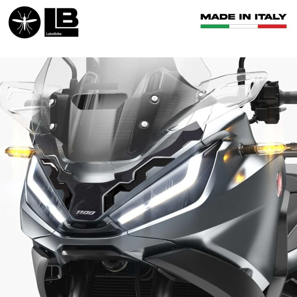 Stickers face avant en résine 3D pour motos compatibles avec Honda Nt1100 2022-23