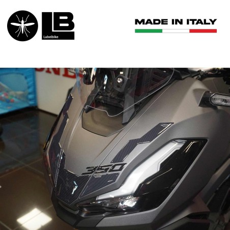 3D-Harz-Frontaufkleber für Motorroller kompatibel mit Honda ADV350 2022