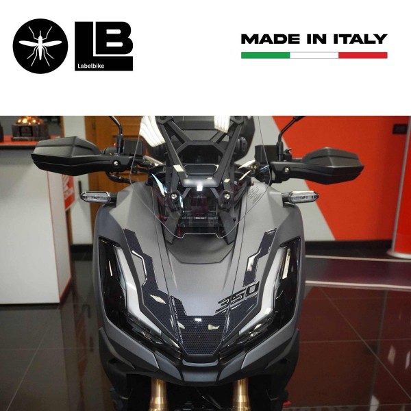 3D-Harz-Frontaufkleber für Motorroller kompatibel mit Honda ADV350 2022