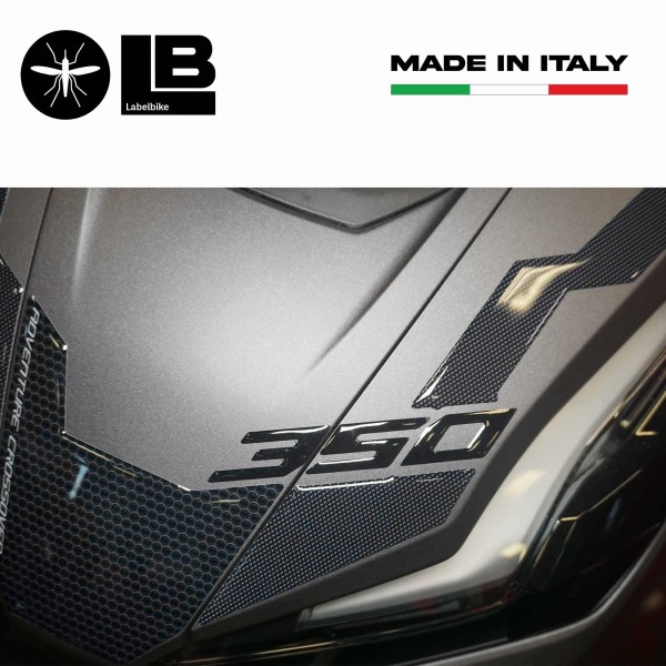 Pegatinas frontales de resina 3D para scooters compatibles con Honda ADV350 2022