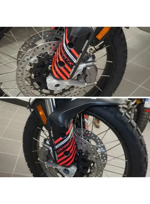 Adesivi Protezione parasteli parafango moto compatibili con Ducati DesertX 2023