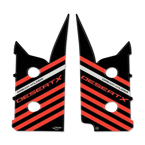 Pegatinas Protección guardabarros moto compatible con Ducati DesertX 2023
