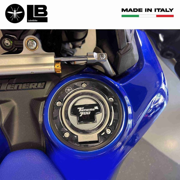 Pegatinas de protección del tapón del depósito compatibles con Yamaha Tenere 700 World Raid