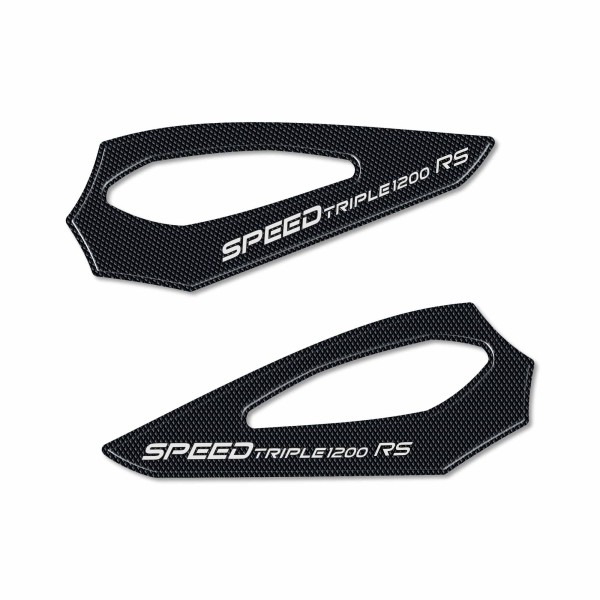 Stickers Protecteurs de talons moto compatibles avec Triumph Speed Triple 1200 RS