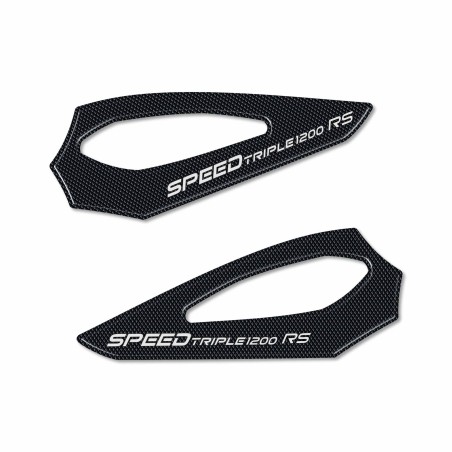 Aufkleber Motorrad Fersenschützer kompatibel mit Triumph Speed Triple 1200 RS