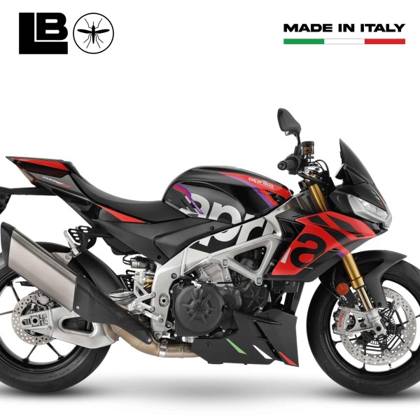 Aufkleber Seitenprotektoren kompatibel mit Aprilia Tuono V4 RSV4 Factory 2023