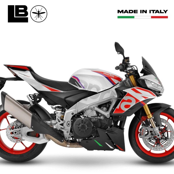 Aufkleber Seitenprotektoren kompatibel mit Aprilia Tuono V4 RSV4 Factory 2023