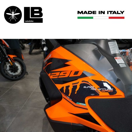 Αυτοκόλλητα πλευρικά προστατευτικά συμβατά με KTM 1290 Super Adventure S-R 2021-24
