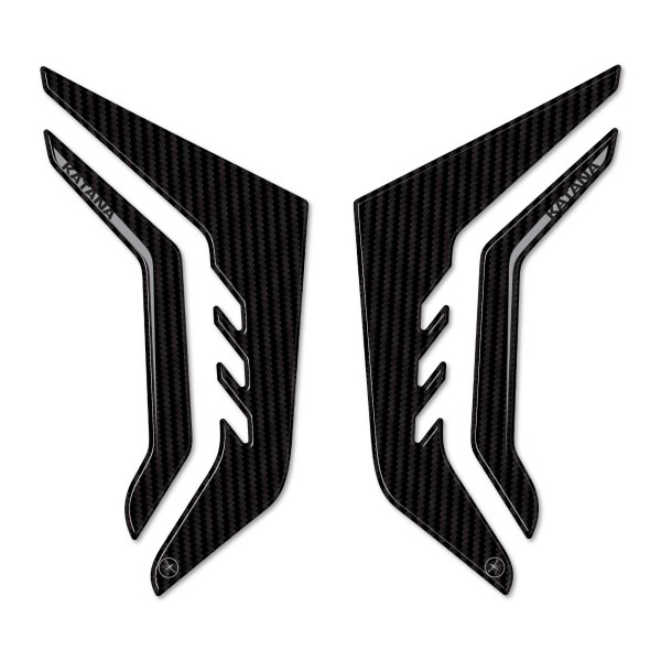 Stickers Protections latérales moto compatibles avec Suzuki Katana 2019-23 Gris