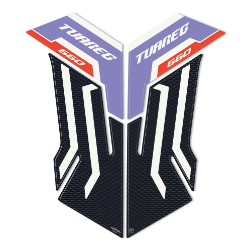 Pegatinas Protectores laterales de depósito compatibles con Aprilia Tuareg Tagelmust 2
