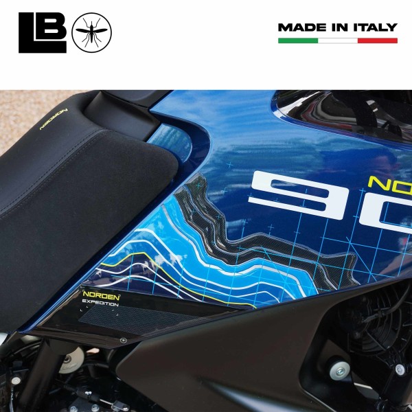 Tank side protector stickers compatible with Husqvarna Norden 901 2023