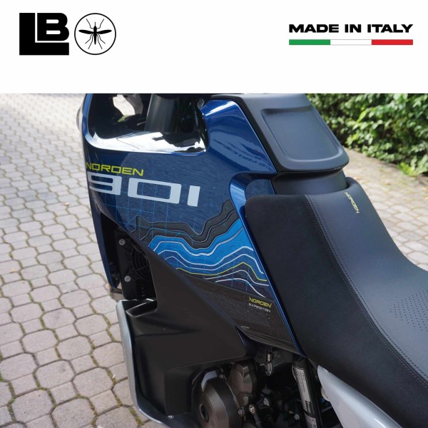 Tank side protector stickers compatible with Husqvarna Norden 901 2023