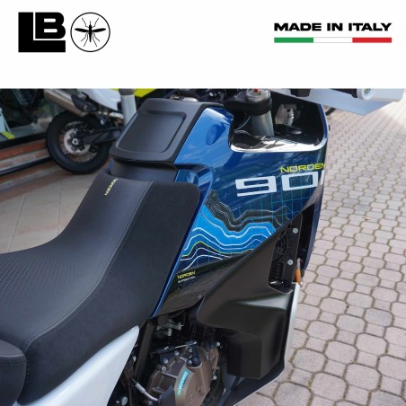 Pegatinas protectoras laterales de depósito compatibles con Husqvarna Norden 901 2023