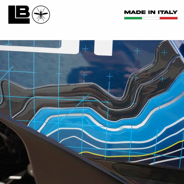 Autocollants de protection latérale du réservoir compatibles avec Husqvarna Norden 901 2023