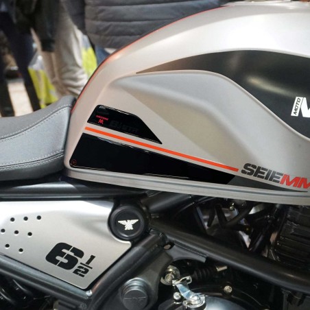 Tank side protector stickers compatible with Moto Morini SEIEMMEZZO STR