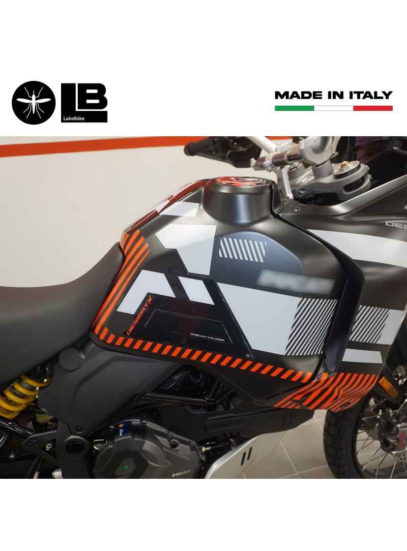 Adesivi moto serbatoio Ducati Desert X 2022