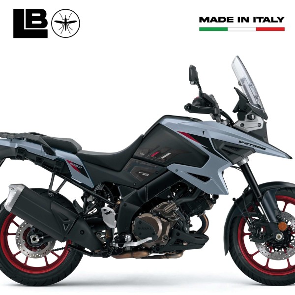 Adhesivos protectores laterales de depósito de moto compatibles con Suzuki V-Strom 1050