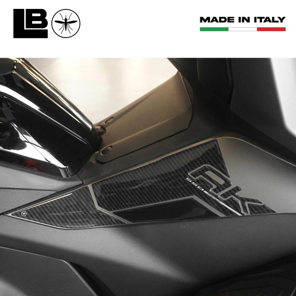 Stickers Scooter Tunnel Protecteurs Latéraux compatibles avec Kymco Ak550 Premium