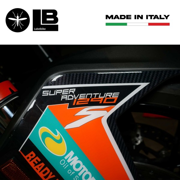 Seatpost Protector Stickers compatible with KTM 1290 Super Adventure S 2021-24