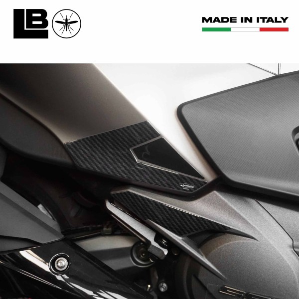 Stickers Rear Footrest Protectors compatible with Kymco Ak550 Premium