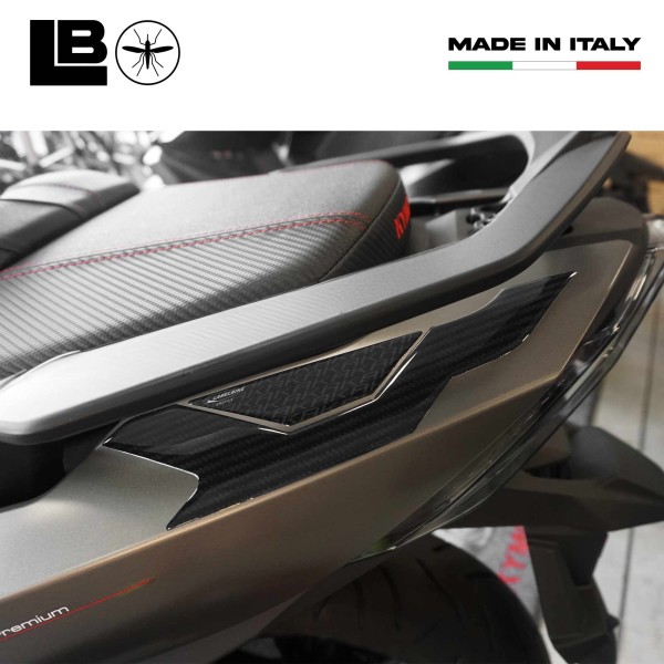 Aufkleber Protektoren unter Roller Griffe kompatibel mit Kymco Ak550 Premium